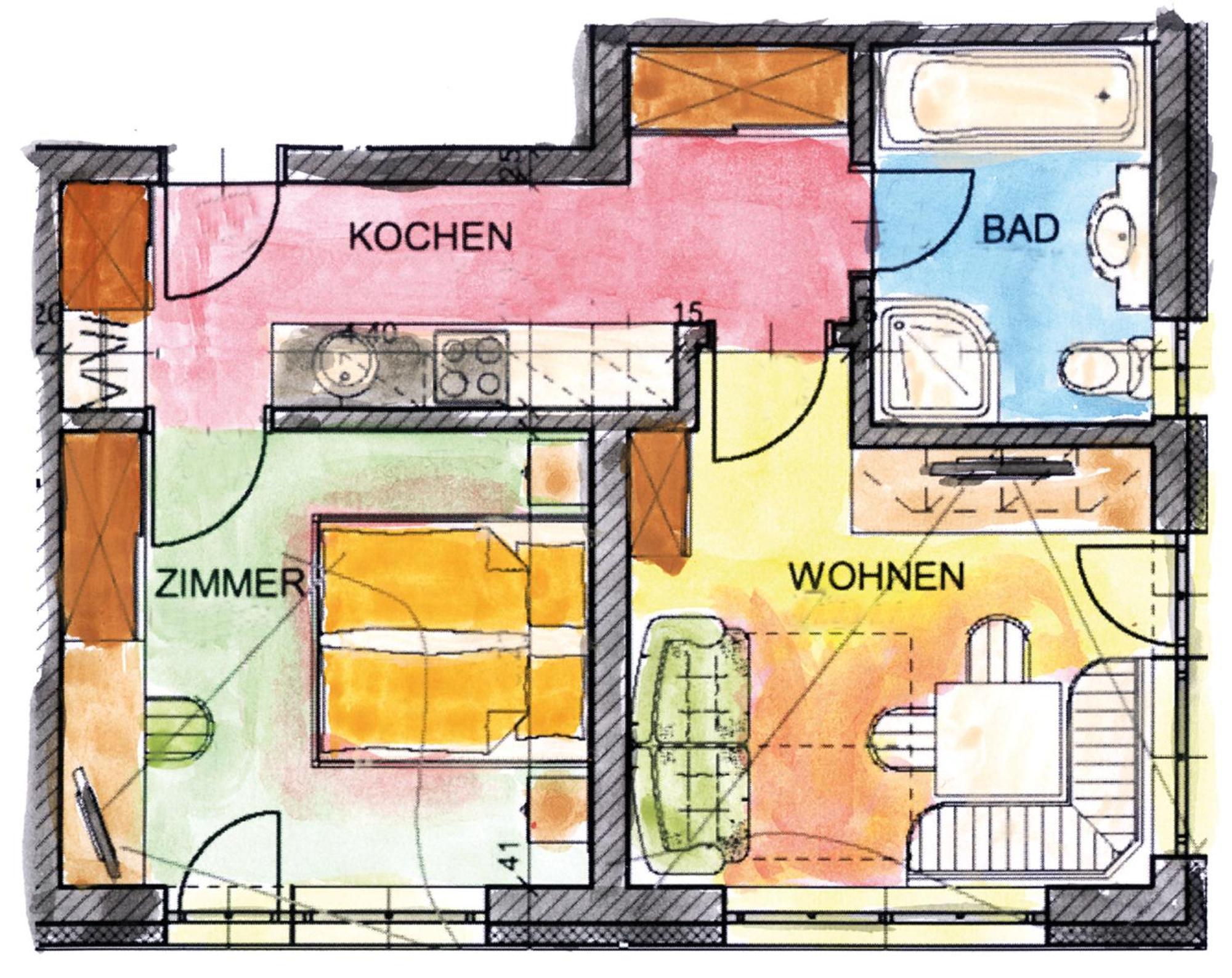 Haus Pia Apartment Solden Ruang foto